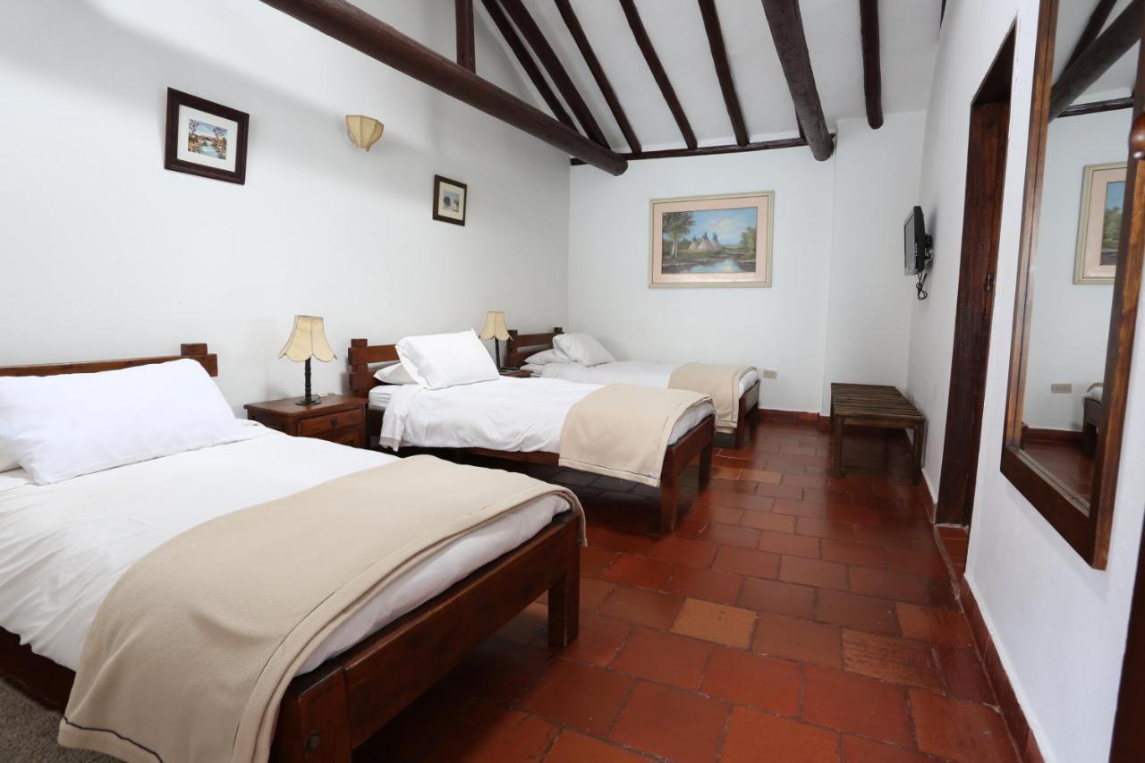 Hotel Meson De Los Virreyes 비야 데 레이바 외부 사진