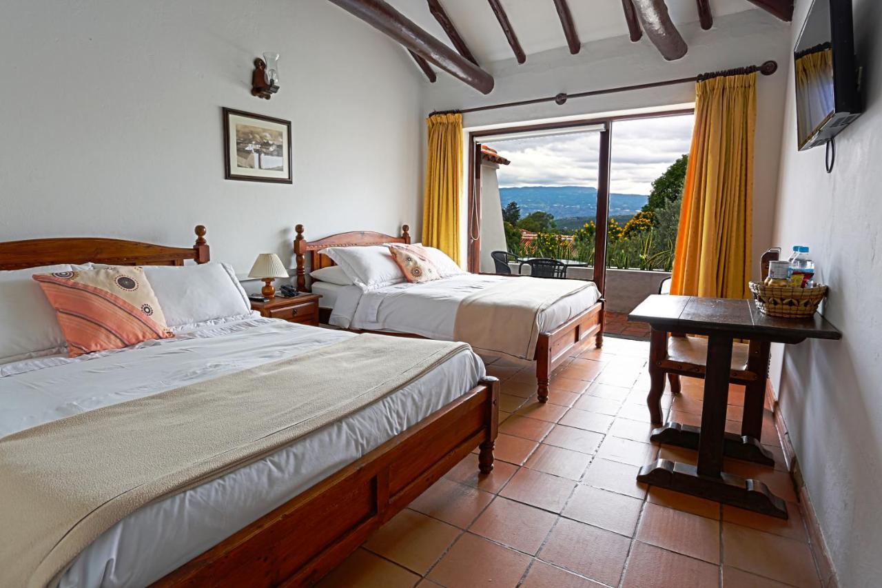 Hotel Meson De Los Virreyes 비야 데 레이바 외부 사진
