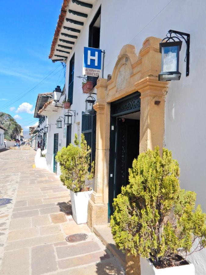 Hotel Meson De Los Virreyes 비야 데 레이바 외부 사진