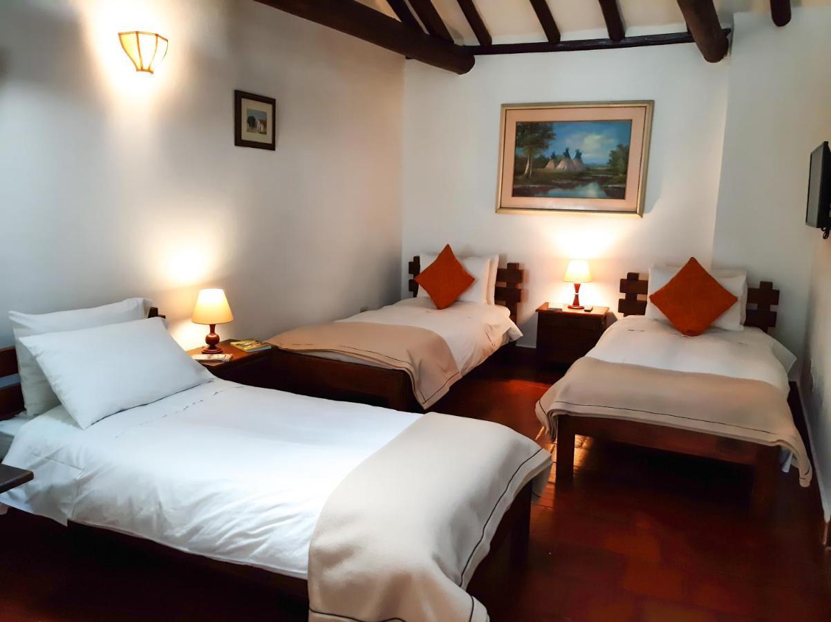 Hotel Meson De Los Virreyes 비야 데 레이바 외부 사진