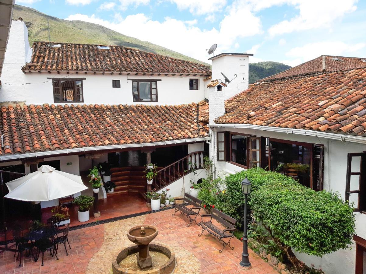 Hotel Meson De Los Virreyes 비야 데 레이바 외부 사진