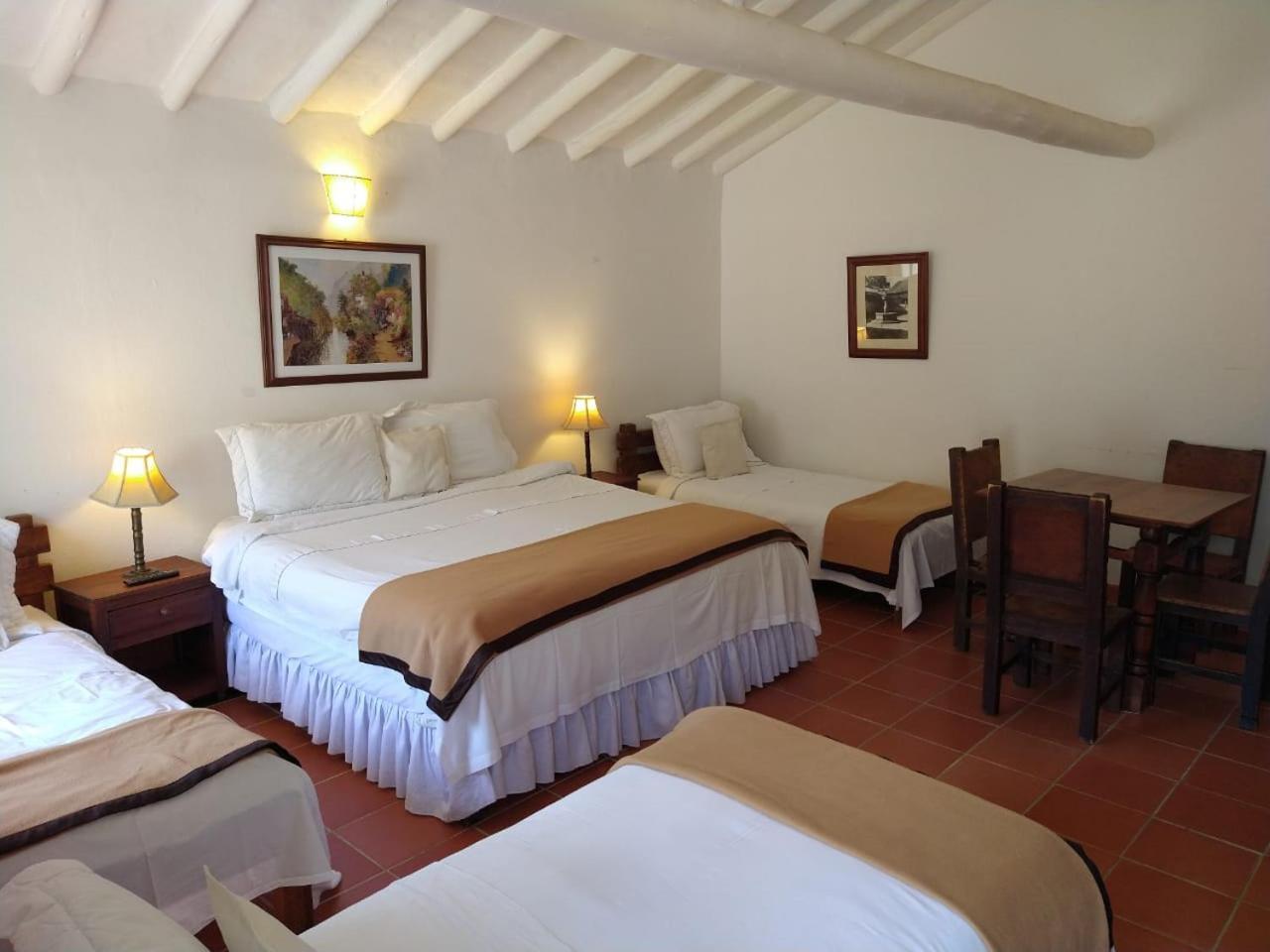 Hotel Meson De Los Virreyes 비야 데 레이바 외부 사진