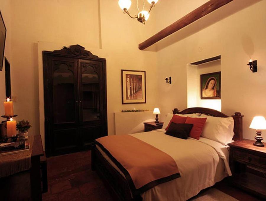 Hotel Meson De Los Virreyes 비야 데 레이바 외부 사진