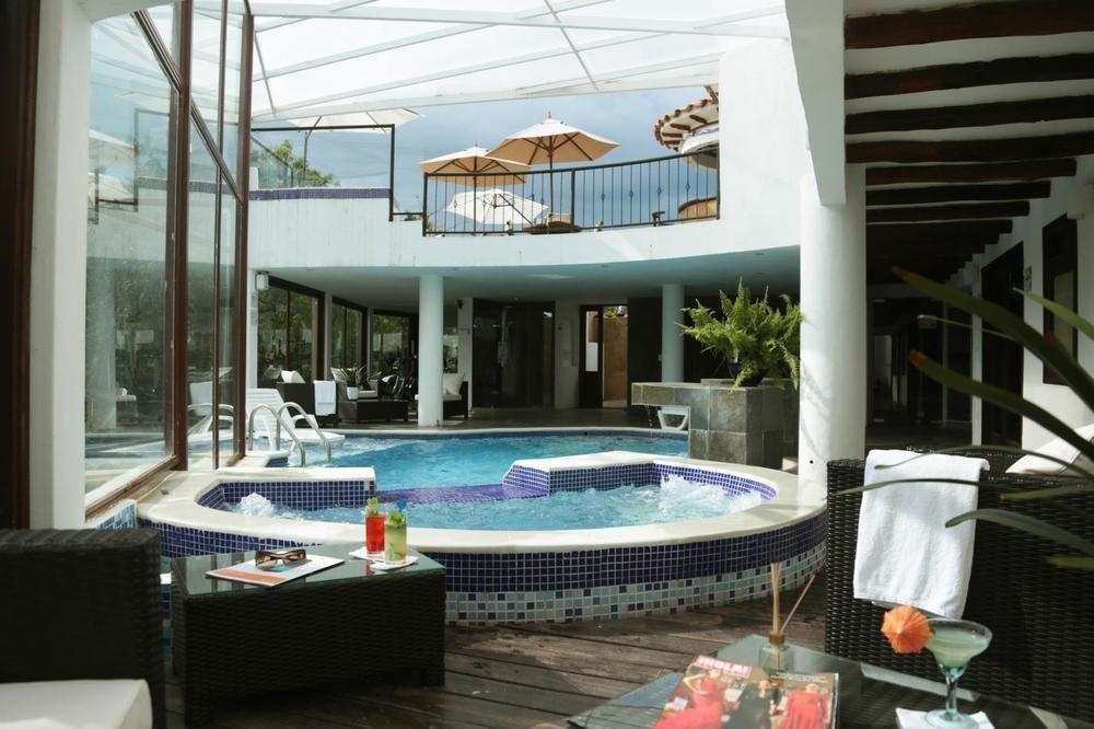 Hotel Meson De Los Virreyes 비야 데 레이바 외부 사진