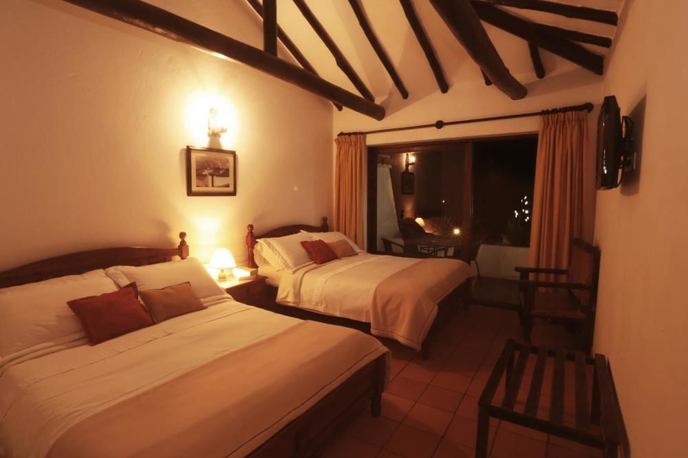 Hotel Meson De Los Virreyes 비야 데 레이바 외부 사진